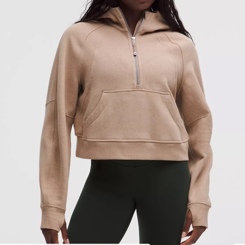 Lululemon scuba oversized half zip hoodie